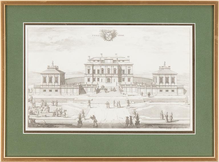 Engravings, 14, From "Suecia Antiqua", 18Th Century.
