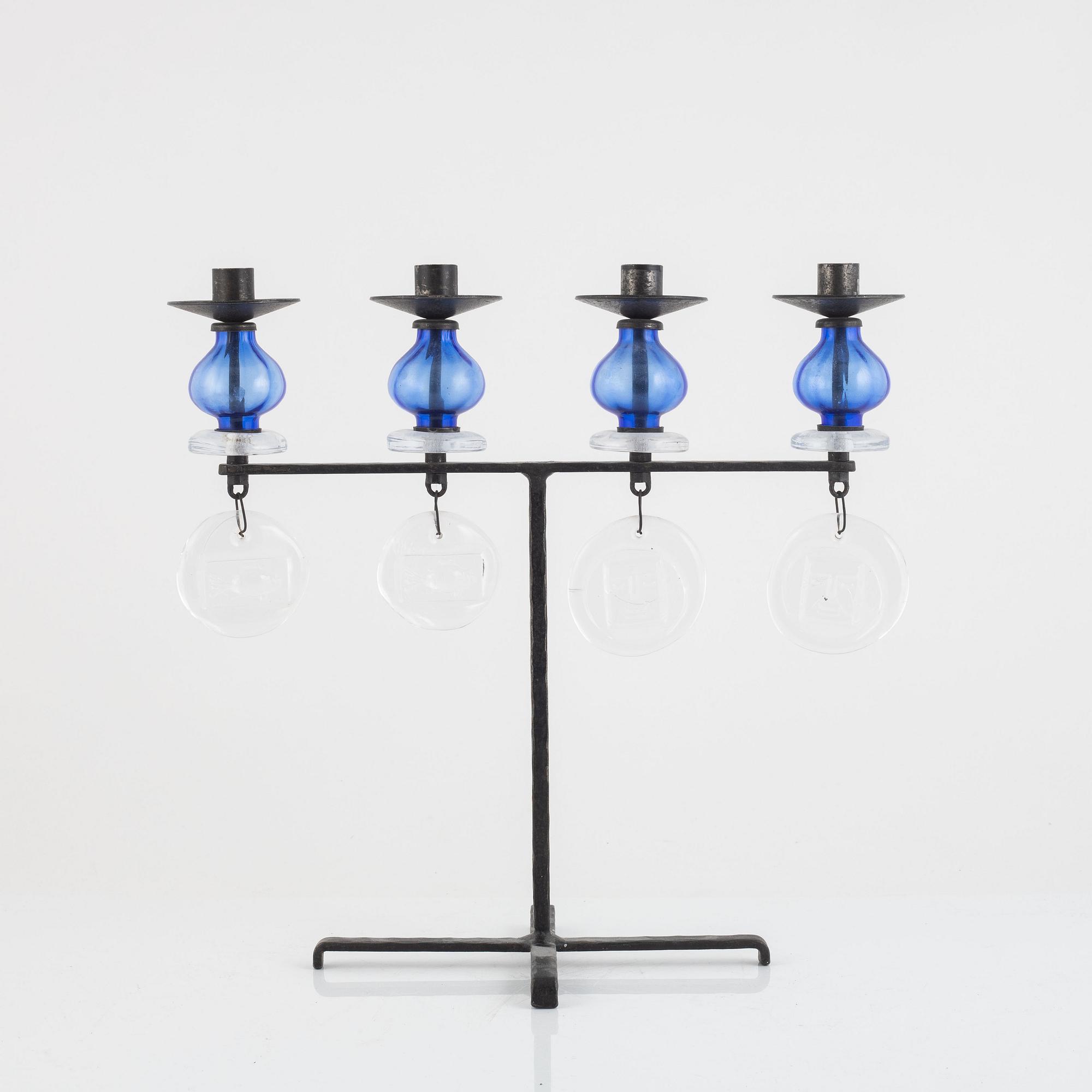 Erik Höglund, kandelaber, 1900-talets andra hälft.