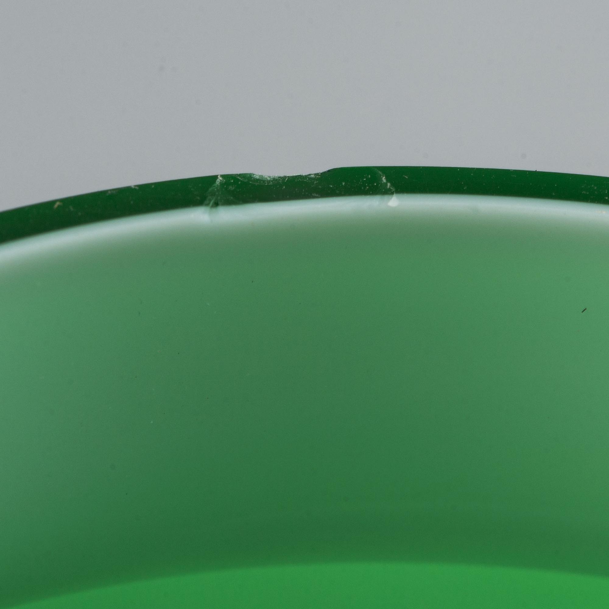 PO Ström, samling glas, 8 delar, Alsterfors Glasbruk, 1960/70-tal.