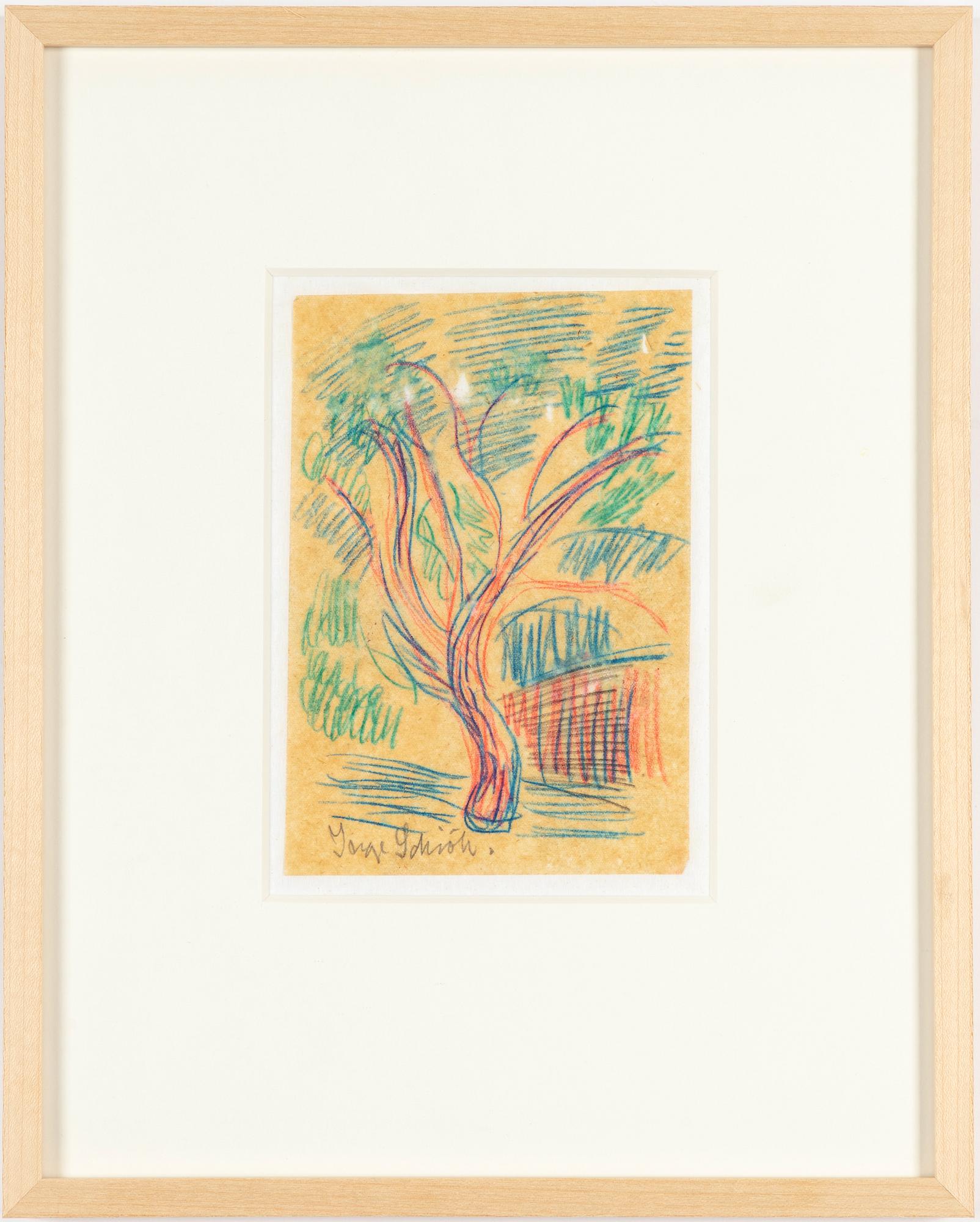 Inge Schiöler, Vindpinat träd.