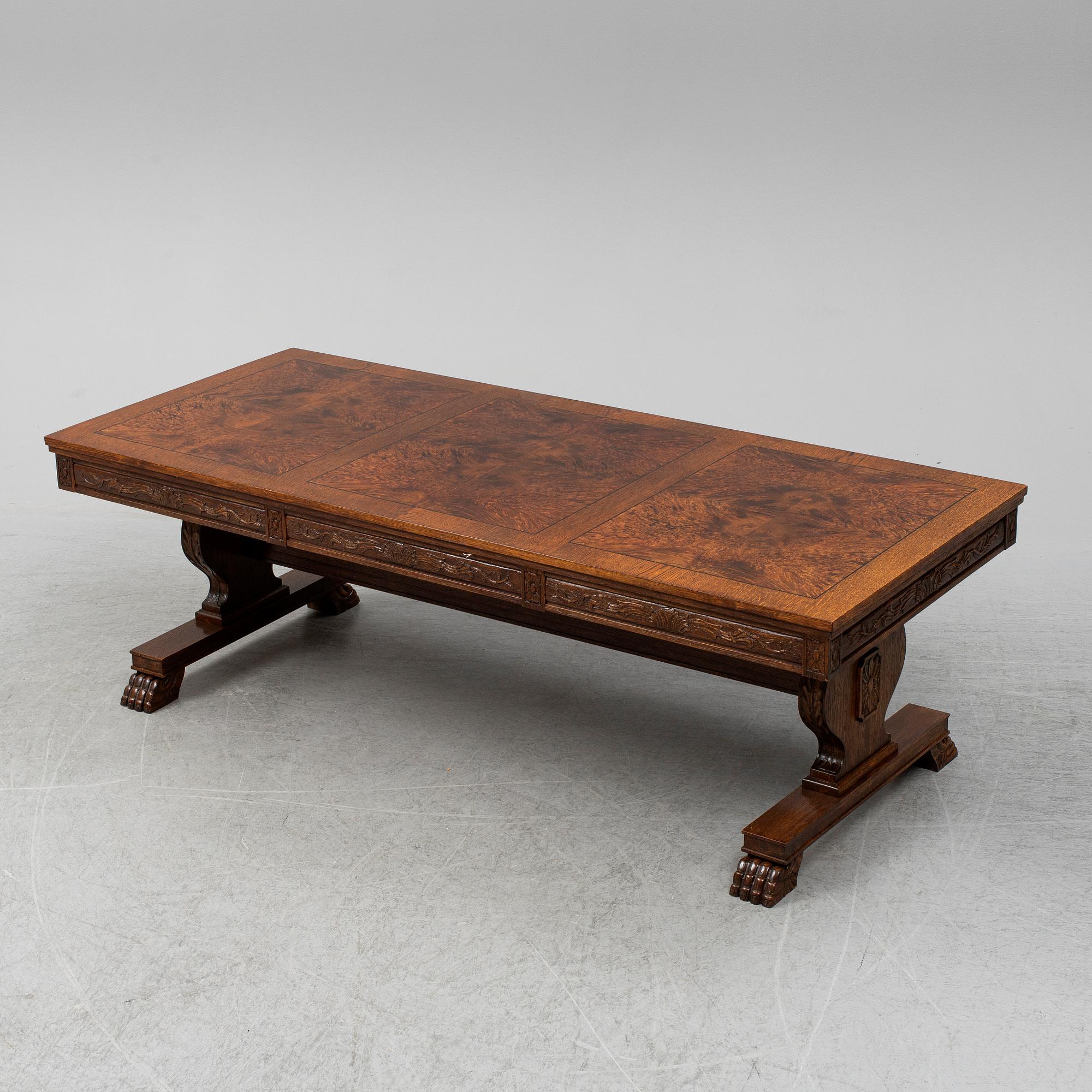 A 1920s /1930s art déco coffee table.