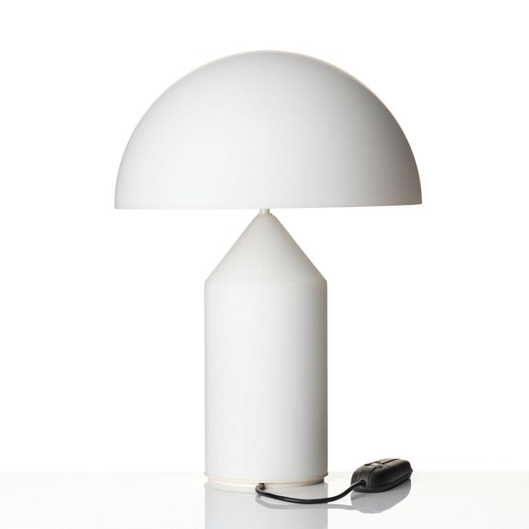 Vico Magistretti, an 'Atollo', table lamp, Oluce, Italy, post 1977.