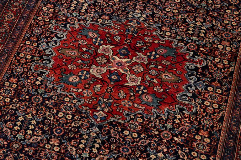 A Bidjar rug, West persia, c. 180 x 127.