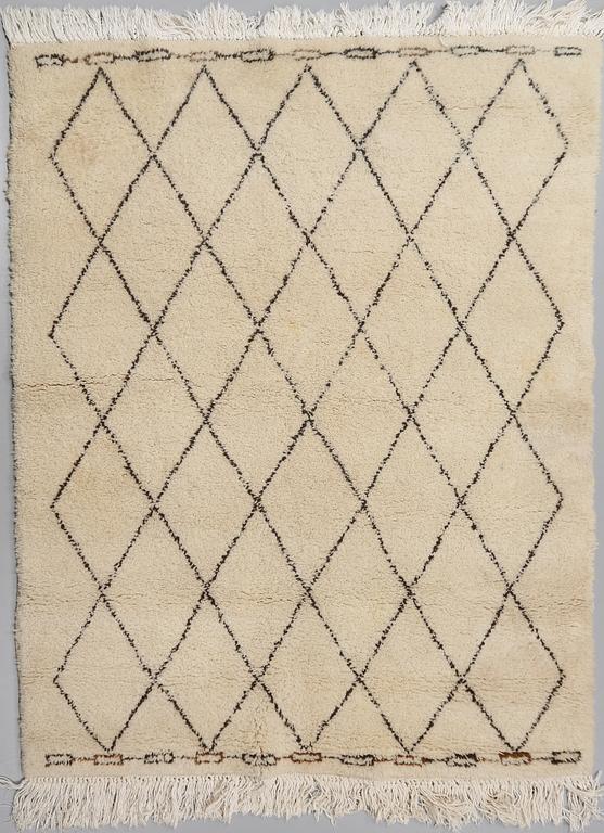 MATTA, Beni Ourain, Marocko, sent 1900-tal, 237 x 167 cm.