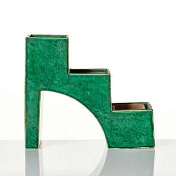 Wilhelm Kåge, kaktusställ, "Puzzle", modell 975/9, Gustavsberg, 1930-tal.