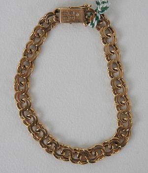 ARMLÄNK, Bismark, 18K, vikt 24g.