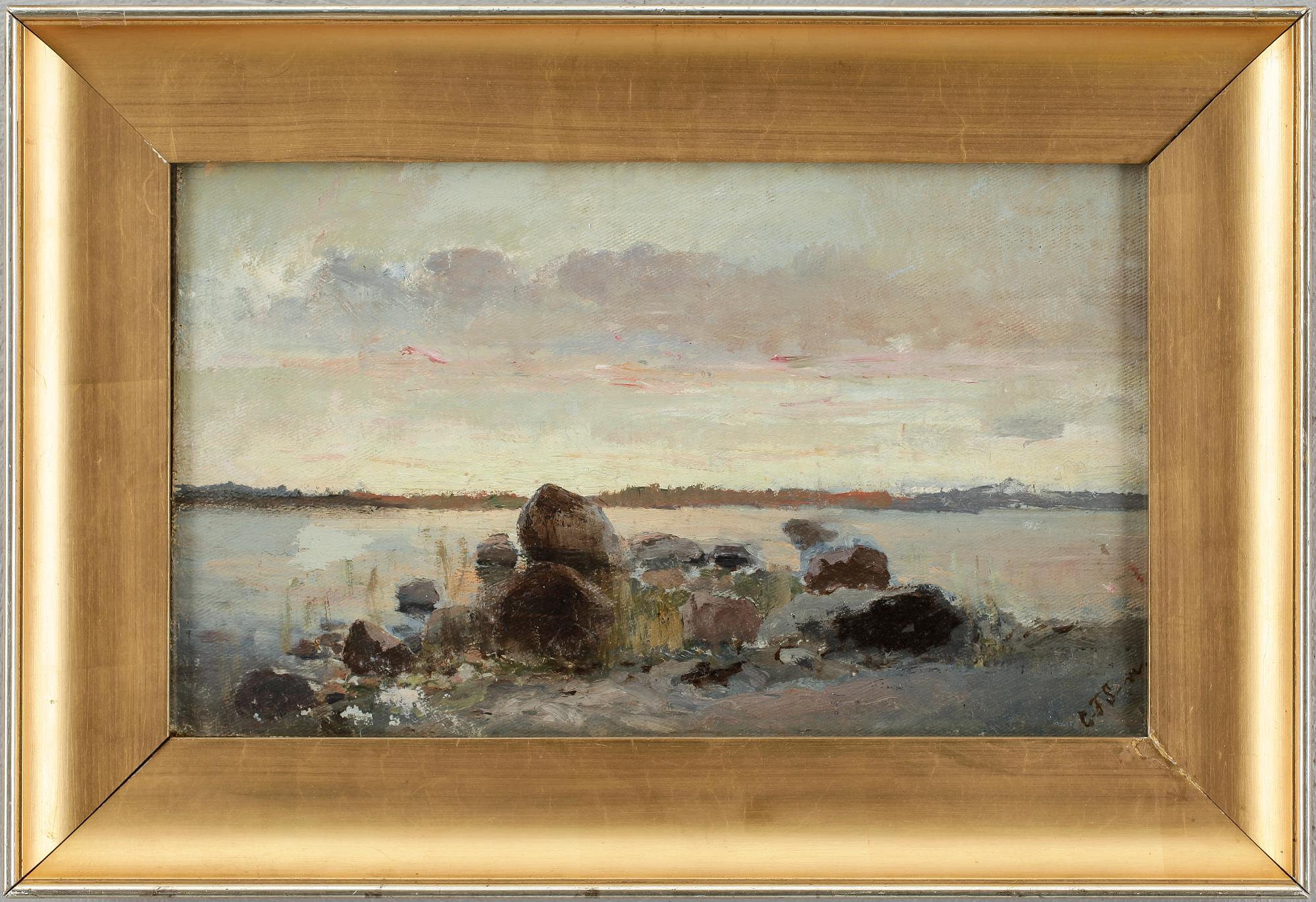 CHRISTIAN FREDRIK SWENSSON, olja på duk, Signerad ”C. F S-on”.