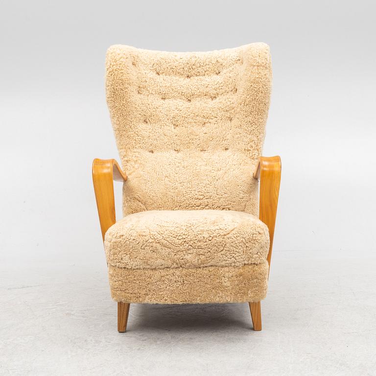 Armchair, Swedish Modern, Gemla Diö, 1940s.