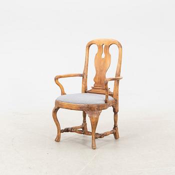 Karmstol, Rokoko 1700-talets mitt.