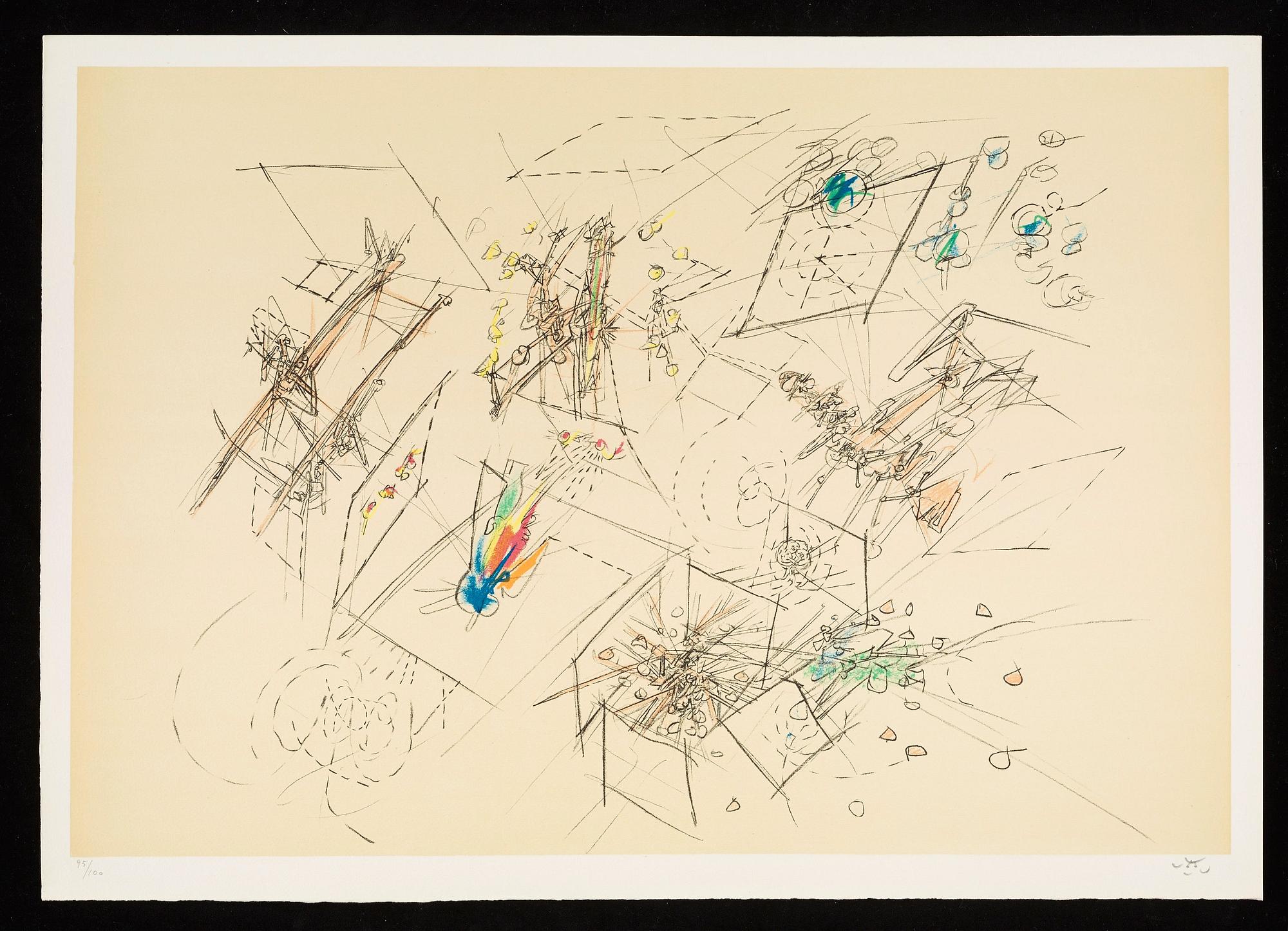 Roberto Matta, "Matta 5 Lithographies".