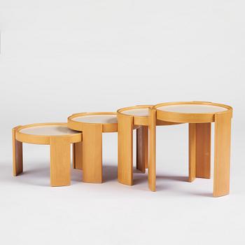 Gianfranco Frattini, satsbord, fyra delar, modell "780", Cassina, Italien efter 1966.