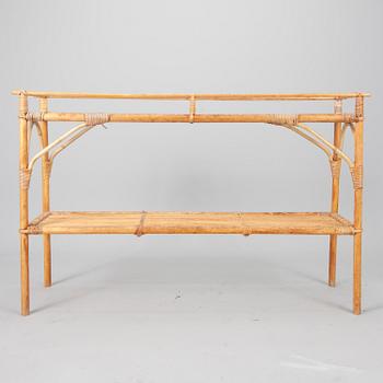 BLOMBORD, rotting och glas, 1950/60-tal.