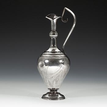 KANNA, silver, mästarstämplar НСС (kyrilliska), Moskva 1908-1917. Vikt 199 g.