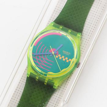 Swatch, Needles, wristwatch, 34 mm.