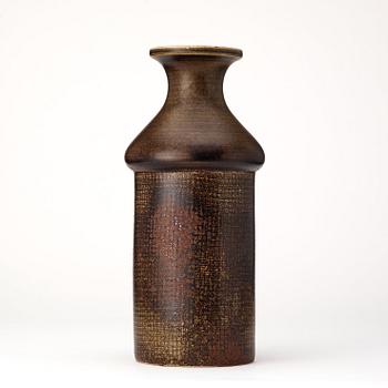 Stig Lindberg, a stoneware vase, Gustavsberg Studio 1976.