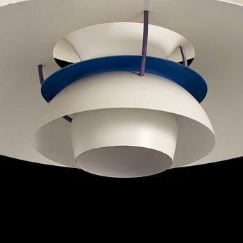 POUL HENNINGSEN, taklampa, "PH- 5", Louis Poulsen, Danmark, 1900-talets andra hälft.