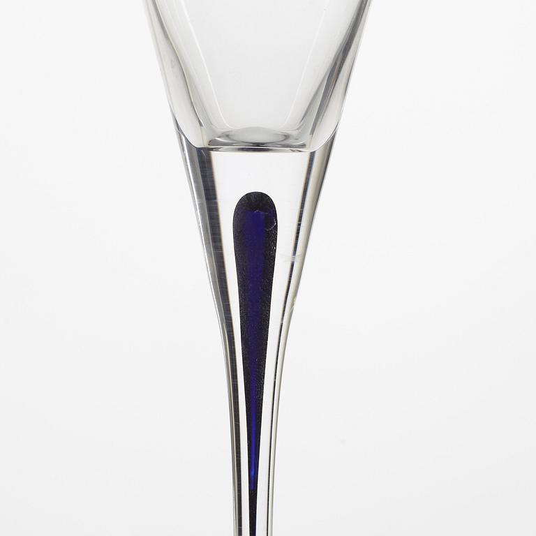 Erika Lagerbielke, a 21-piece glass service, 'Intermezzo', Orrefors.