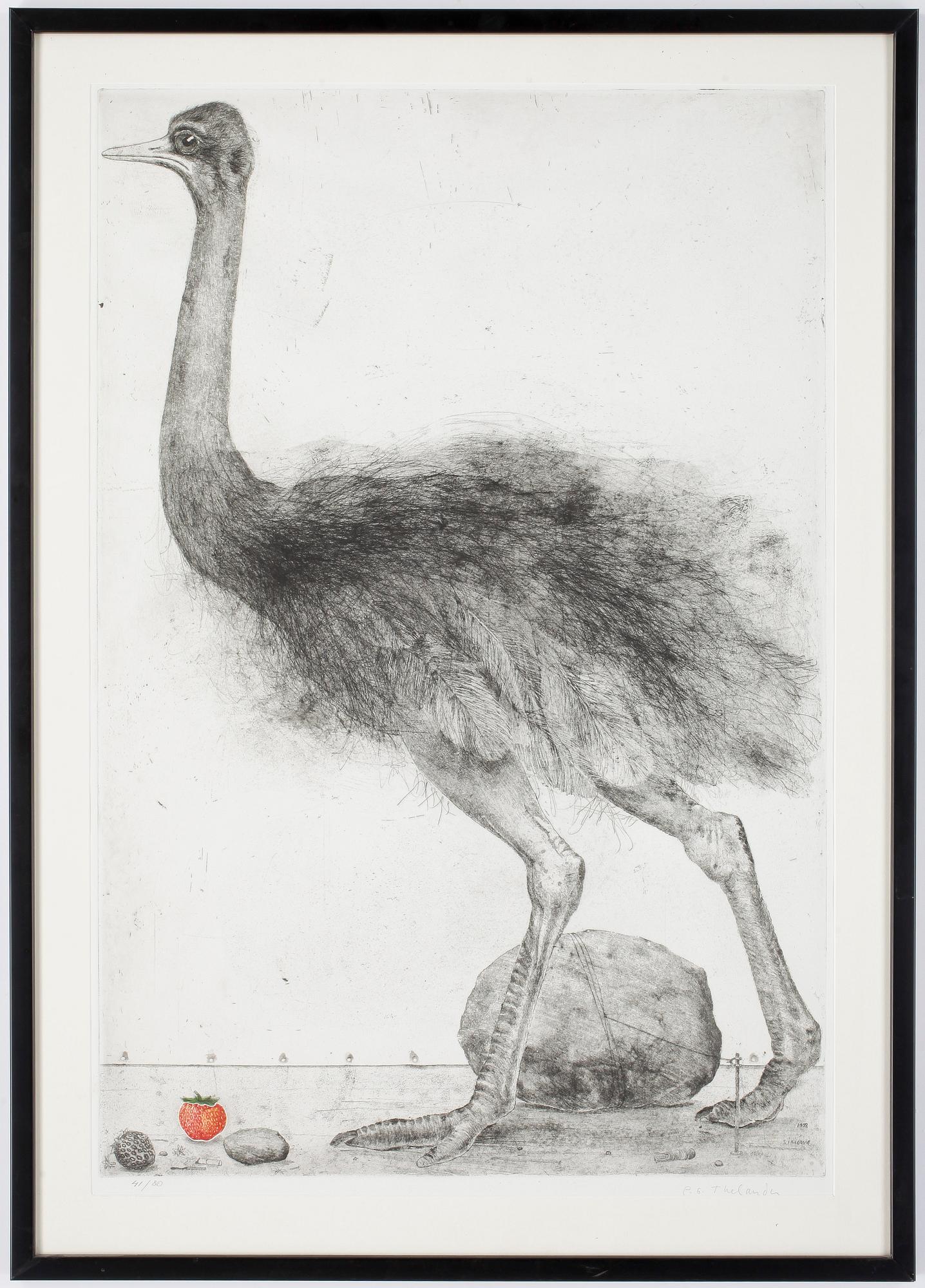 PÄR GUNNAR THELANDER, etsning, signerad och numrerad 41/80.