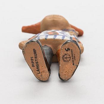 Lisa Larson, figurin, stengods, "Pippi Långstrump", Gustavsberg.