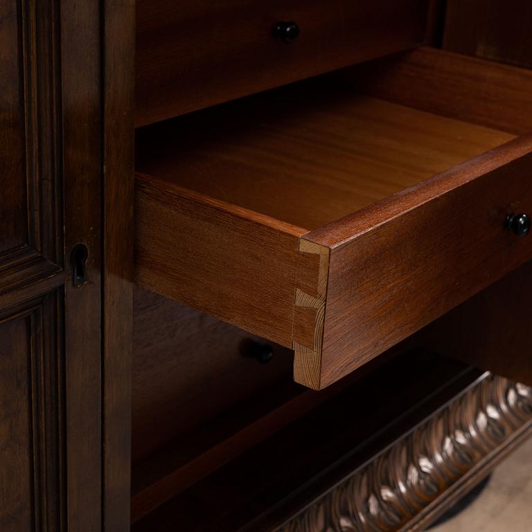 A Swedish Grace birch chest, 1920's.
