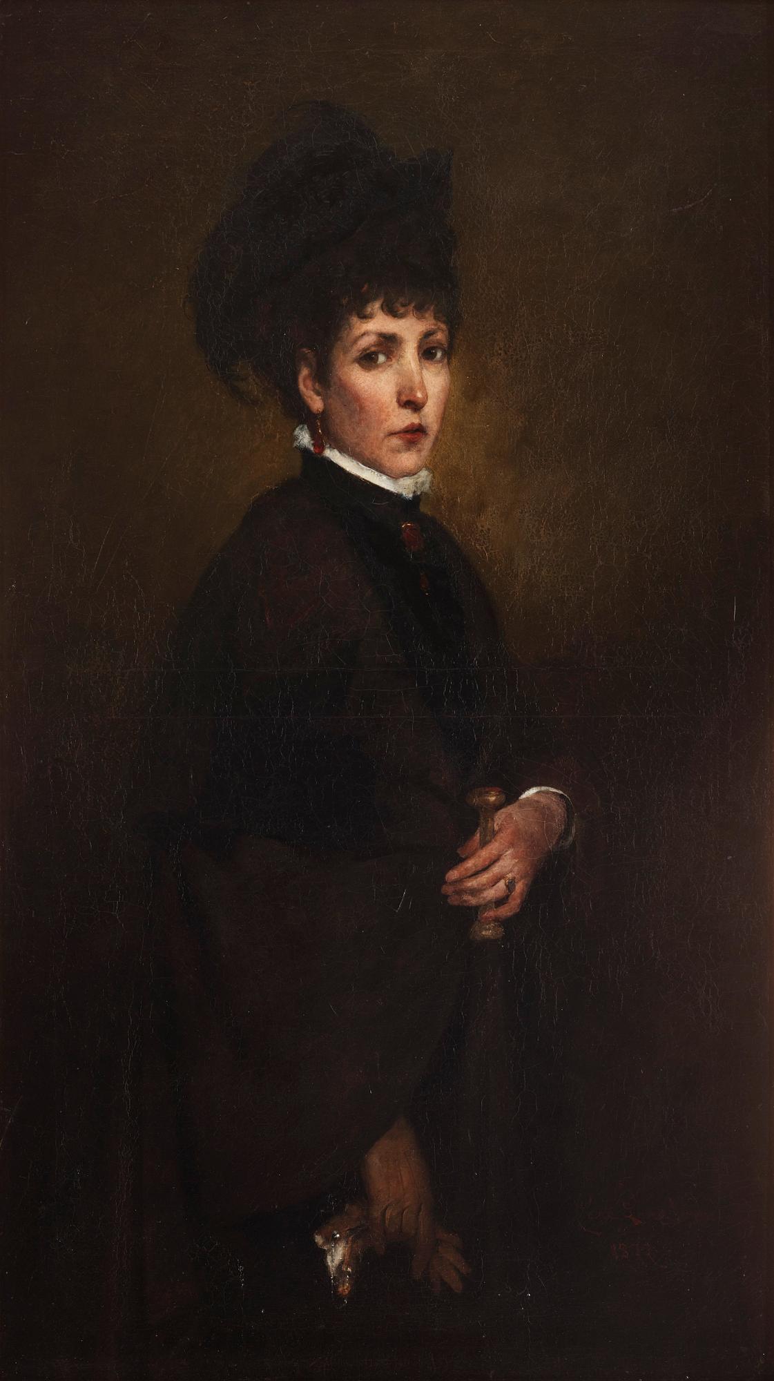 Carl Larsson, Målarinnan Wihelmina Holmgren.