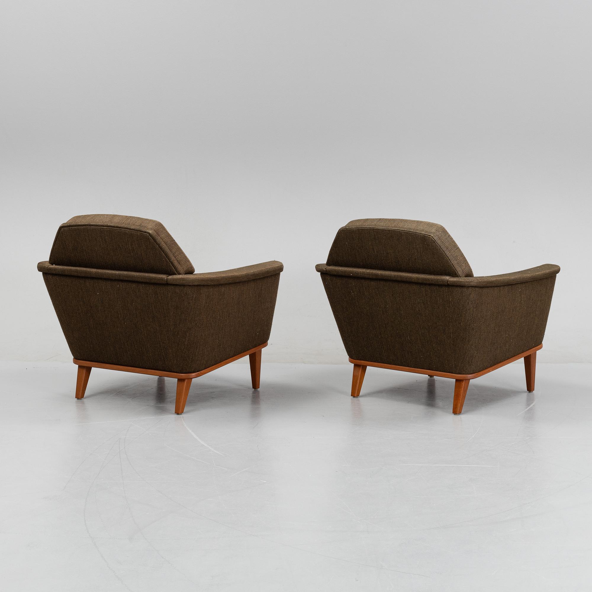 Soffa och fåtöljer, ett par, Sverige, 1950/1960-tal.