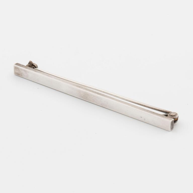 WIWEN NILSSON, brosch, silver, Lund 1945,