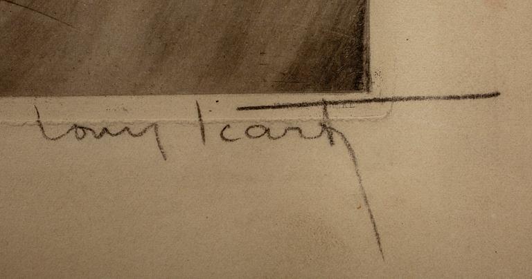 LOUIS ICART, heliogravyr, signerad och numrerad 84.