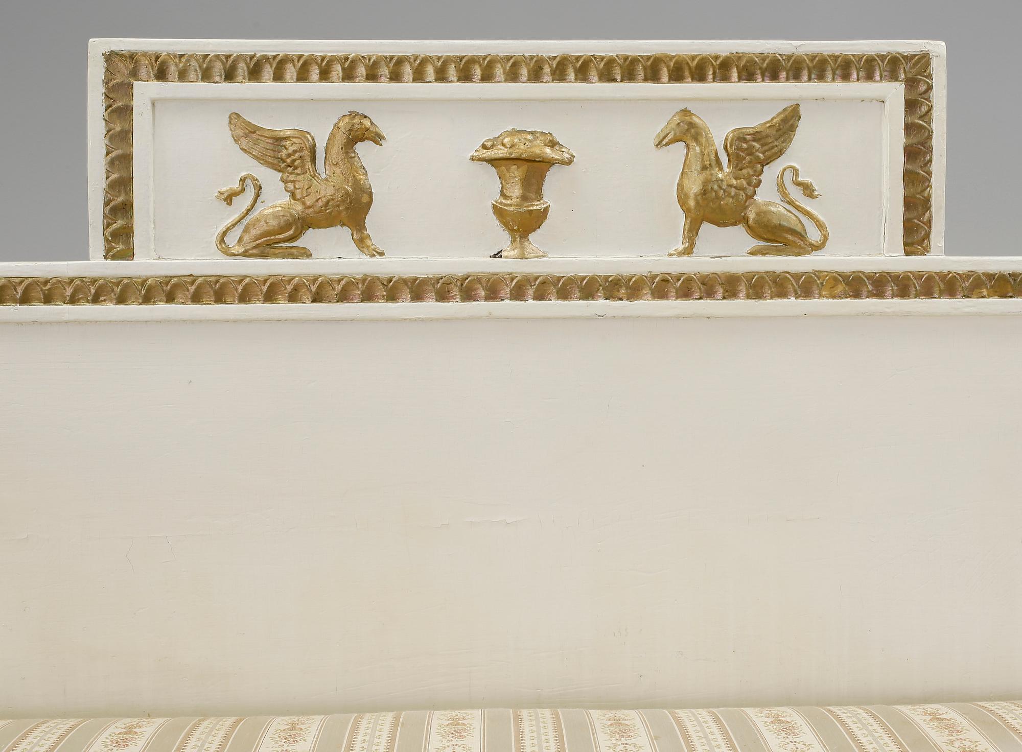 SOFFA, sengustaviansk, 1800-talets början.