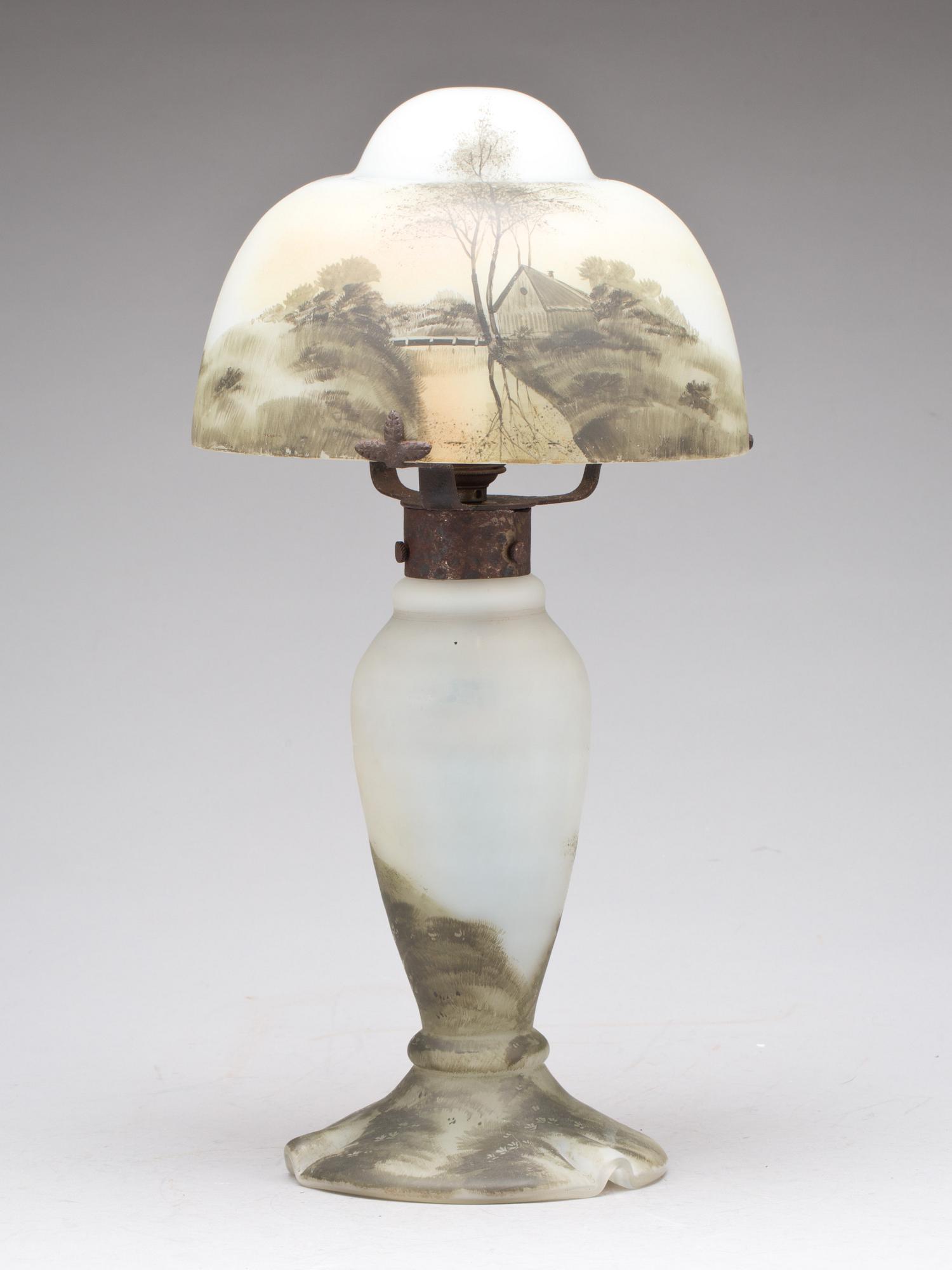 BORDSLAMPA, glas. Jugend, 1910-20-tal.
