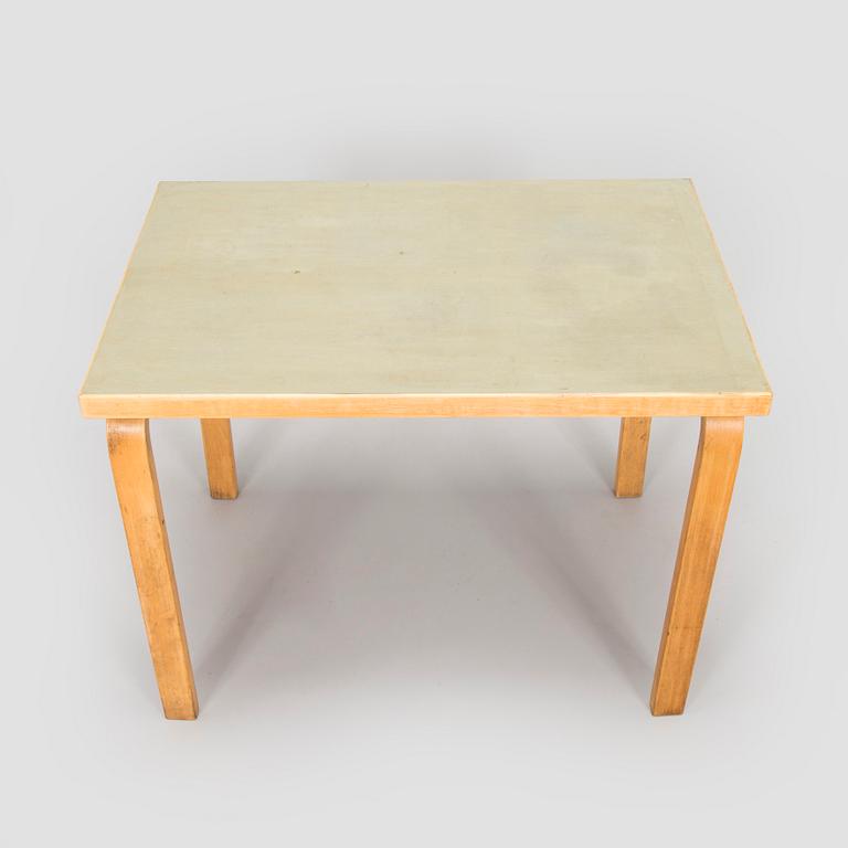 Alvar Aalto, pöytä, O.Y. Huonekalu- ja Rakennustyötehdas A.B. 1900-luvun puoliväli.