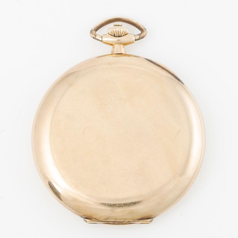 Omega, pocket watch, hunter, 47.5 mm.