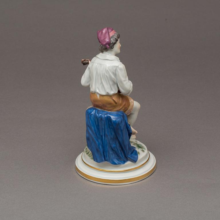 FIGURIN, Meissen, 1900-tal, porslin.