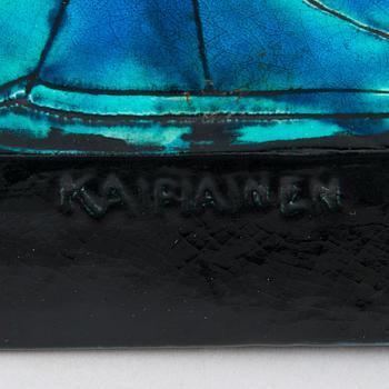 Birger Kaipiainen, väggrelief, stengods signerad Kaipiainen.