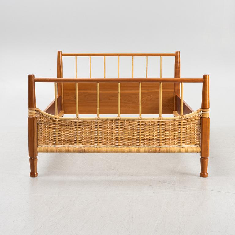 Josef Frank, a model 949 bedframe, Firma Svenskt Tenn, Sweden.