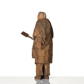 Axel Petersson Döderhultarn, "Begravning" (= The funeral) (7 pieces).