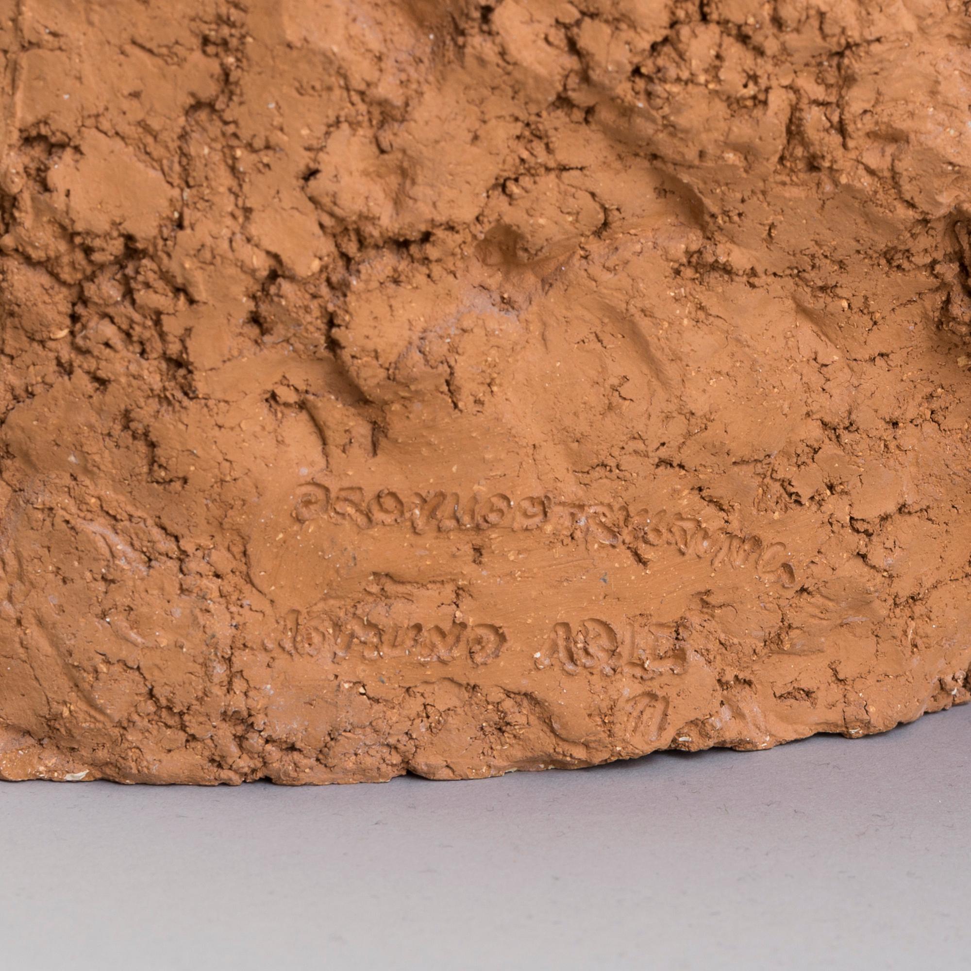 ASMUND ARLE, Sculpture, tarracotta, signed Asmund arle and dated -71.