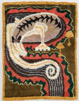 AKSELI GALLEN-KALLELA, Finnish ryijy rug for the Friends of Finnish Handicraft. Circa 175x138 cm.