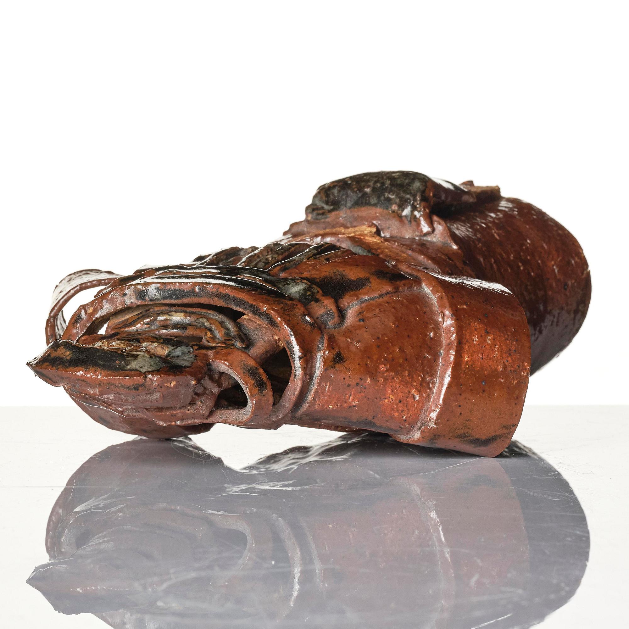 Lisa Larson, a unique stoneware sculpture, Gustavsberg 1960s.