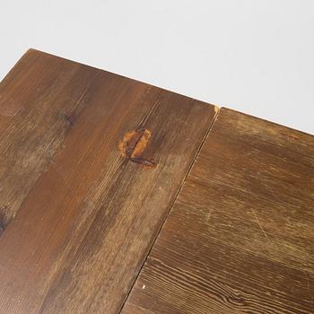 A pine table, 1940's.