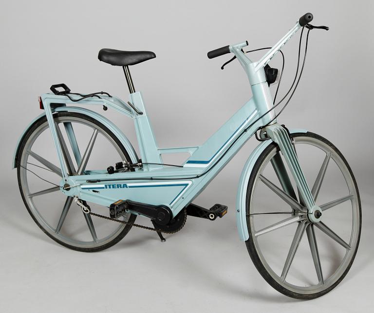 CYKEL, "Itera", Heva AB/Vilhelmina Plast AB. Modellen lanserad 1982.