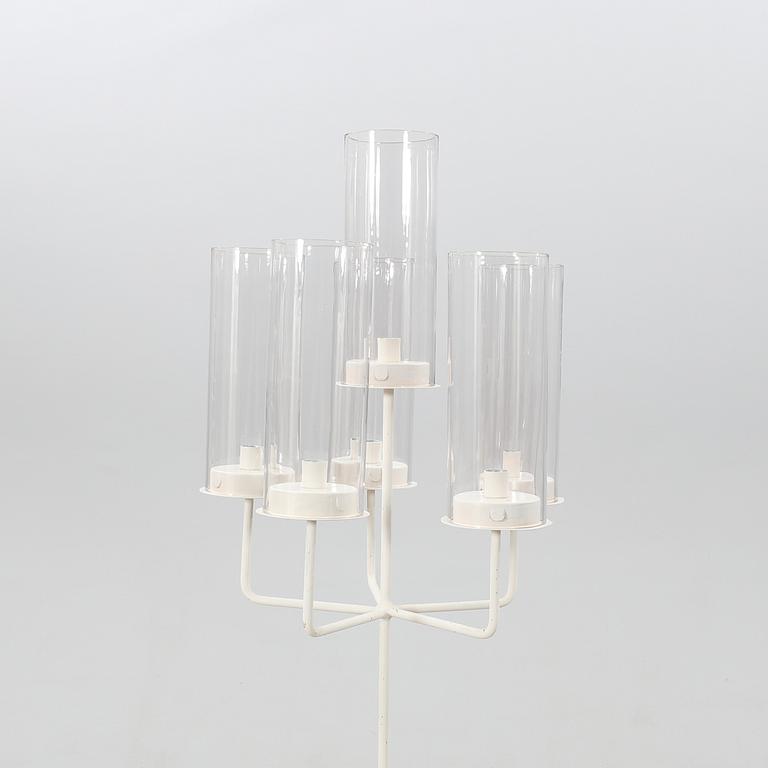 Hans Agne Jacobsson, floor candelabra forged/metal, late 20th century.