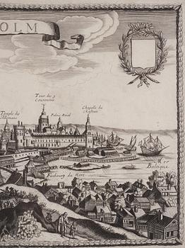 Gerard Jollain, a map, engraving, Paris, France, c. 1678.