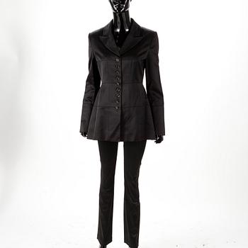 DRÄKT, tvådelad, Karl Lagerfeld.