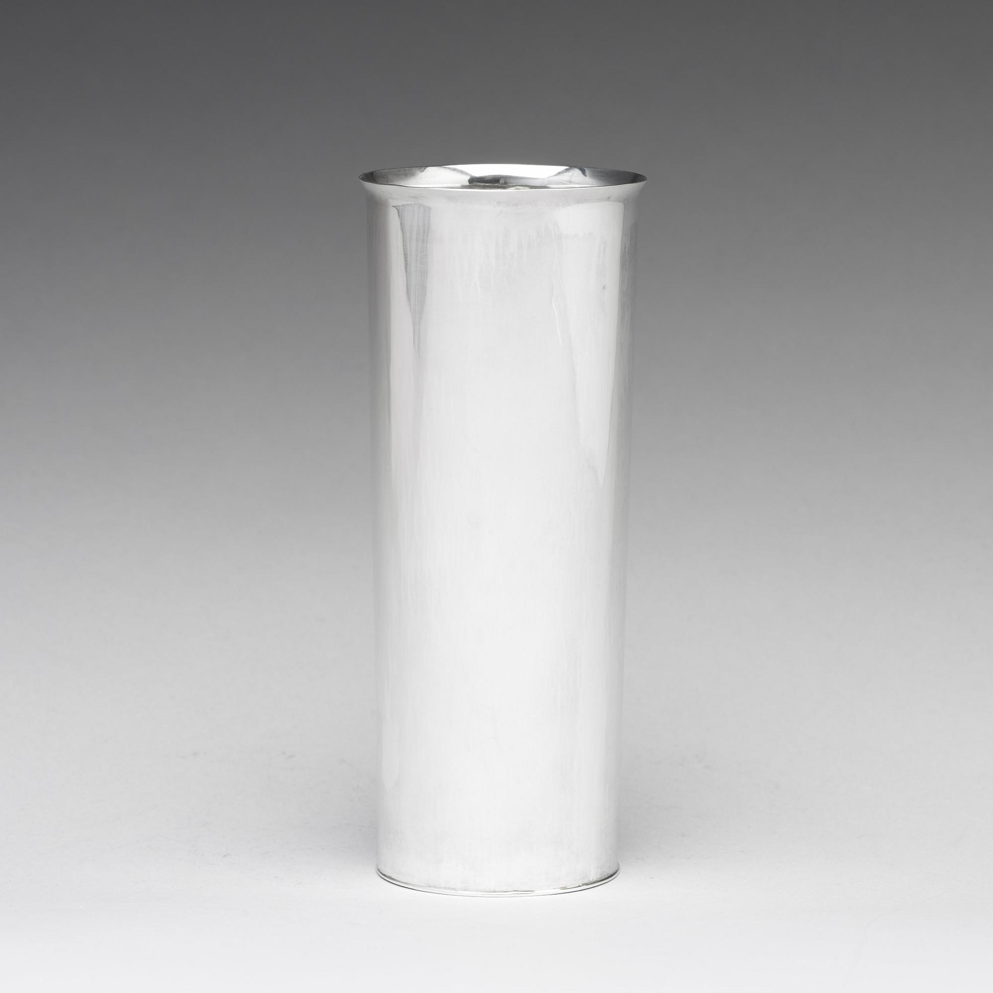 Sigurd Persson, vas, sterlingsilver, Stockholm, 1963, smed Johann Wist.