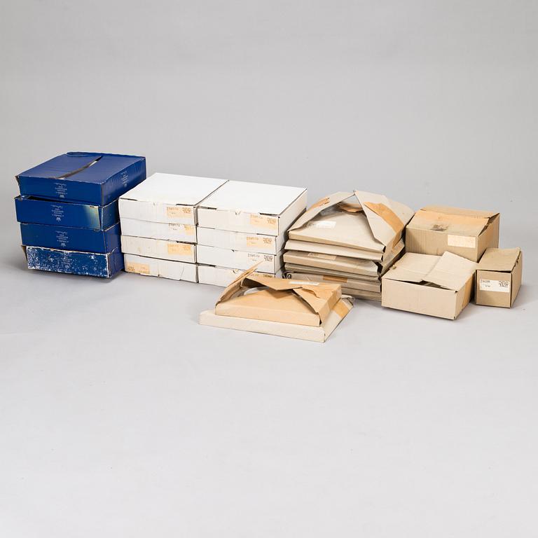 Sigvard Bernadotte, servis, 53 delar, porslin, Millenium design, 2000.