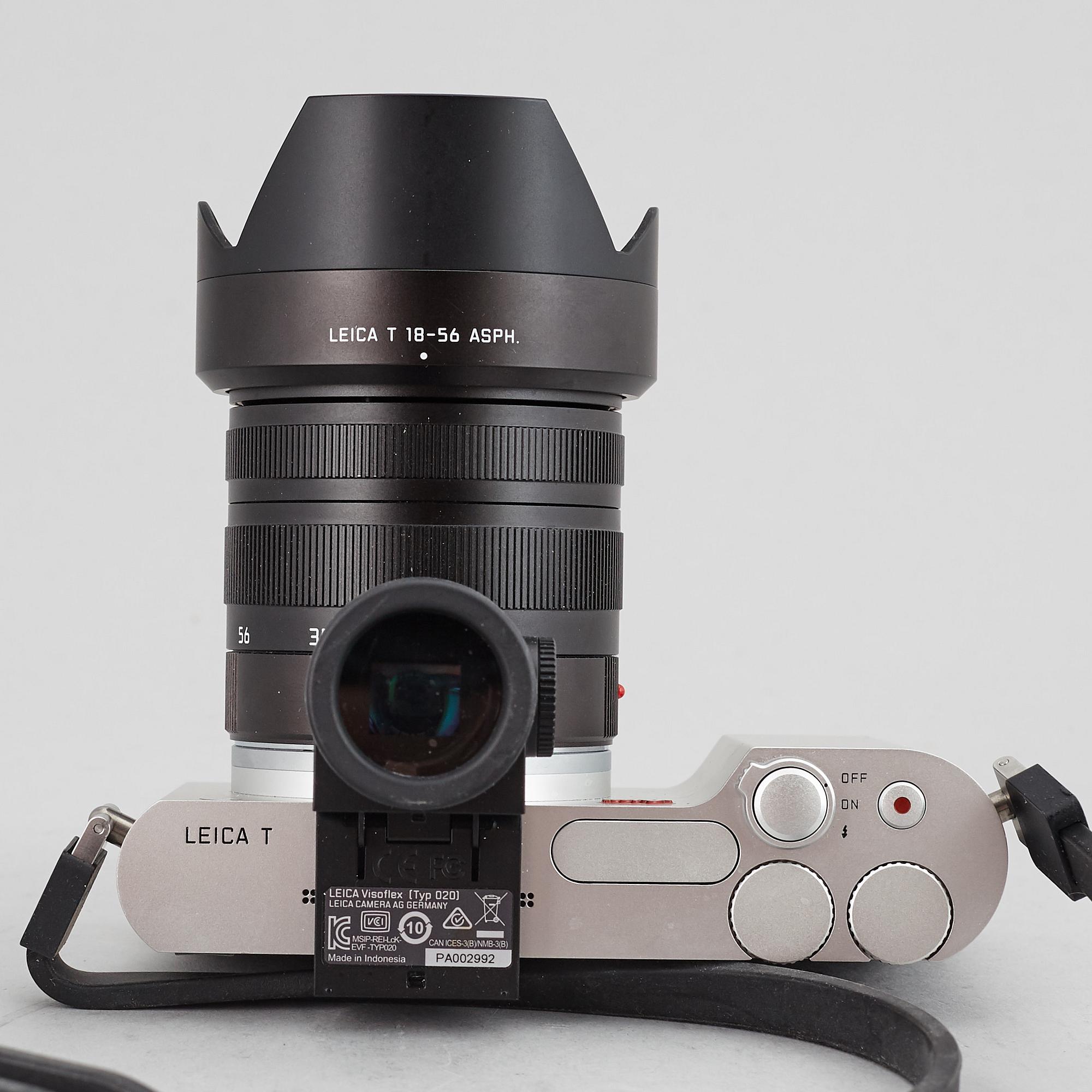 LEICA T, with Vario-Elmar-T, 1:3.5-5.6/18  Aspherical.