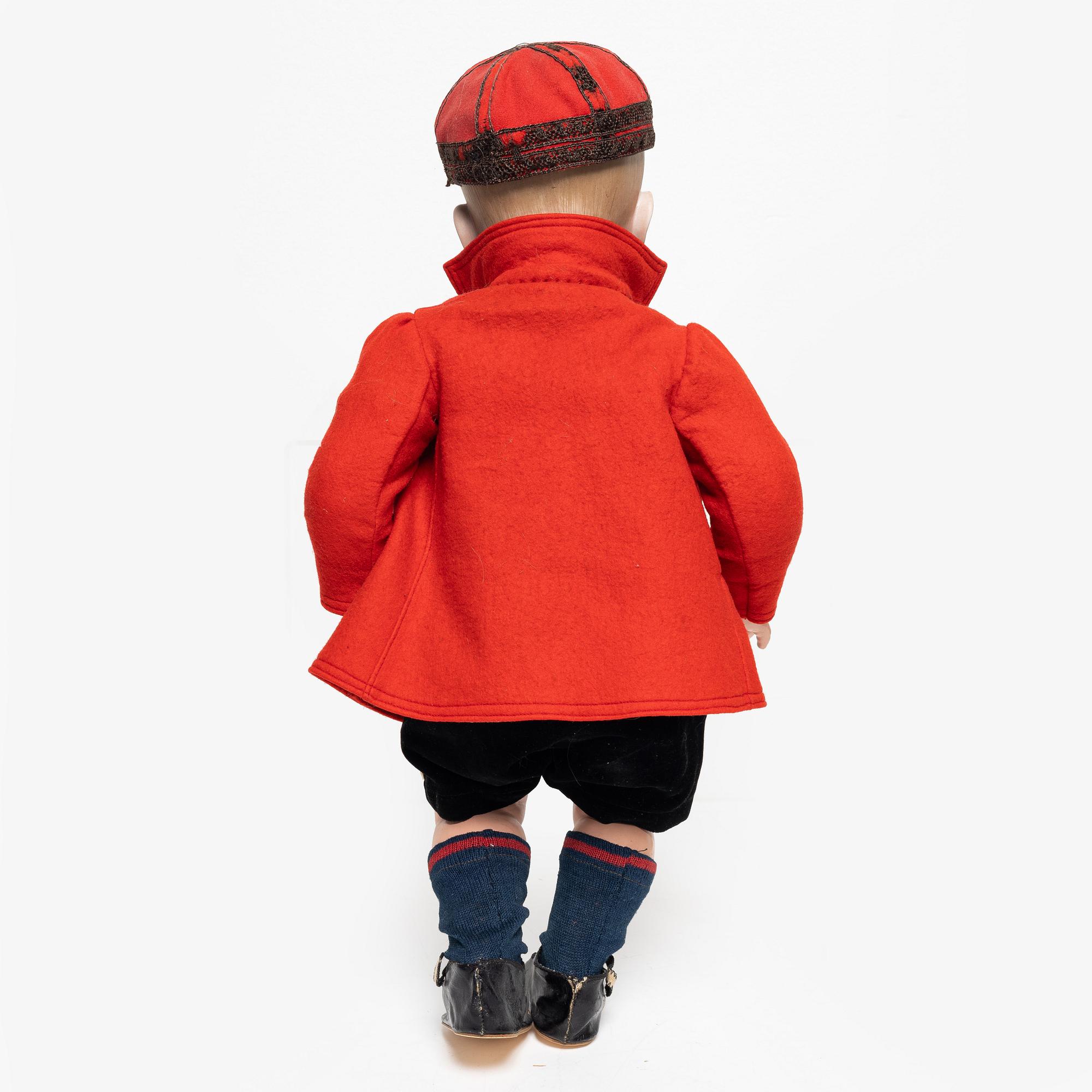 Boy doll, likely Germany, first half of the 20th century.