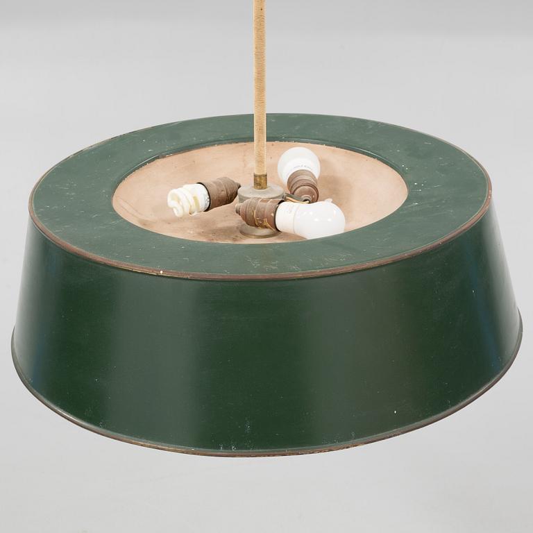 A ceiling lamp, circa mid 20th century.