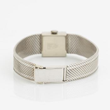 Wristwatch, 15 x 15 mm.